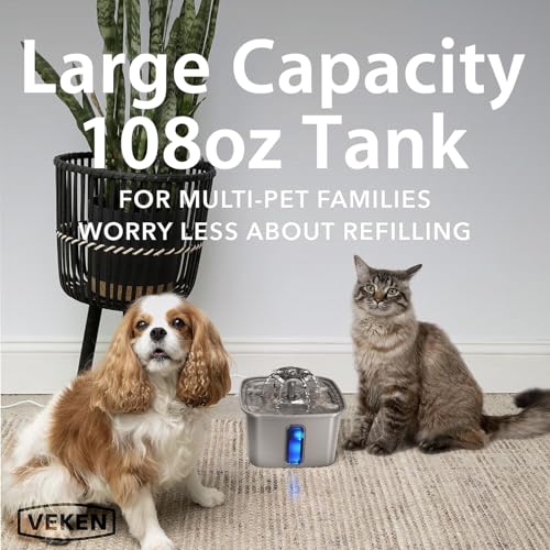 Innovation Award Winner Stainless Steel Cat Water Fountain