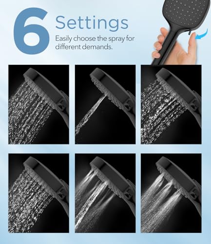 Filtered Shower Head with Handheld