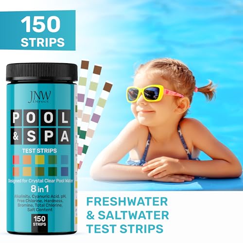 Pool Test Strips for Pools and Spas (150 Strips)
