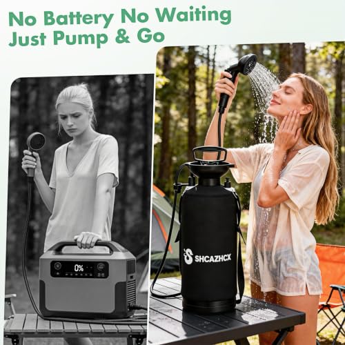 2.1 Gal 8L Portable Shower for Beach