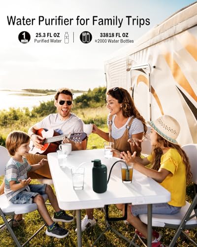 Portable Electric Water Filter for Survival