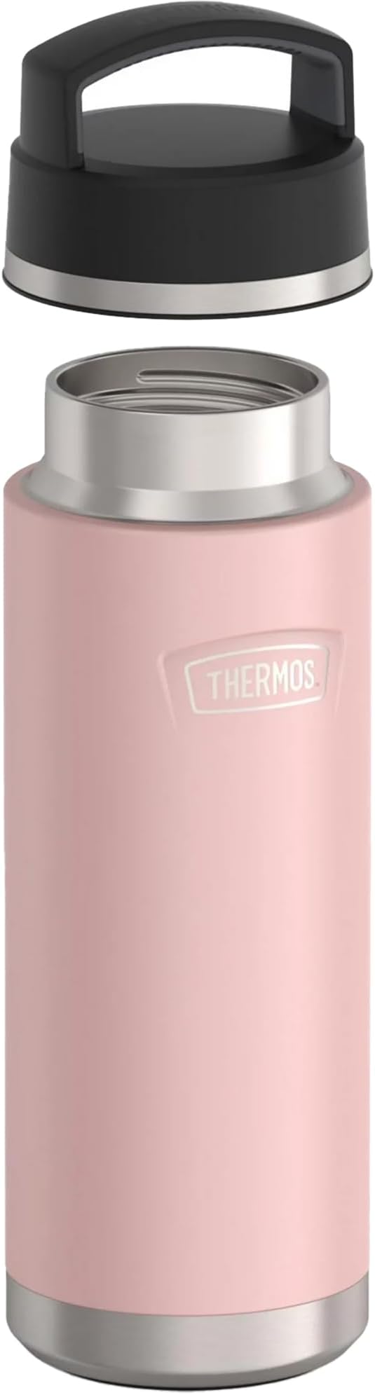 Sunset Pink-24 oz Stainless Steel Water Bottle w/Screw Top