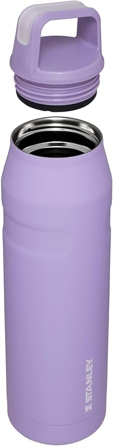 Stanley IceFlow Cap and Carry Water Bottle | Wide Mouth Twist Lid | Lightweight & Leakproof for Travel & Sports | Insulated Stainless Steel | BPA-Free