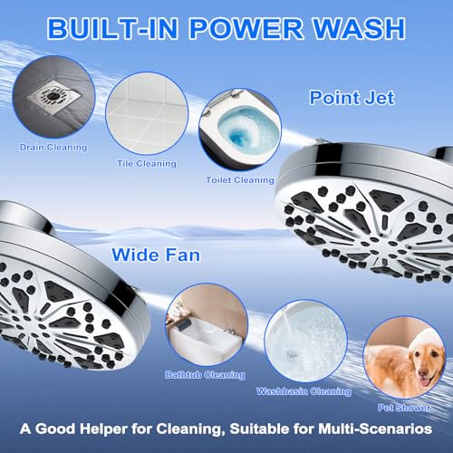 Handheld Shower Head Filter with Magnetic 10