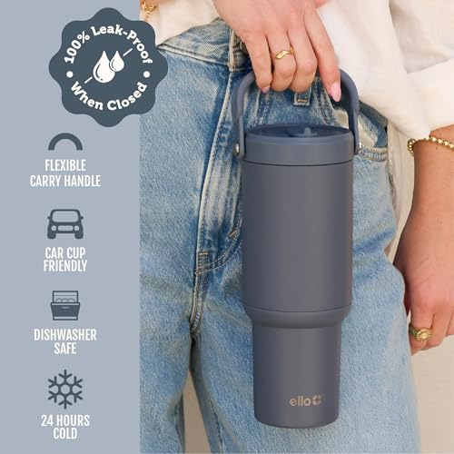 Oasis Go+ 32oz Insulated Stainless Steel Tumbler with Straw
