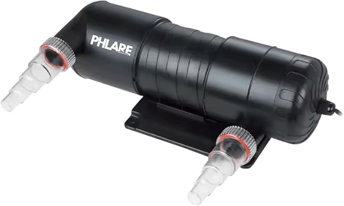 UV Aquarium Filter - External U-V Light for Fresh & Saltwater Tanks and Ponds - 9 Watts
