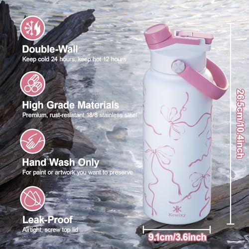 32 oz Pink Water Bottle