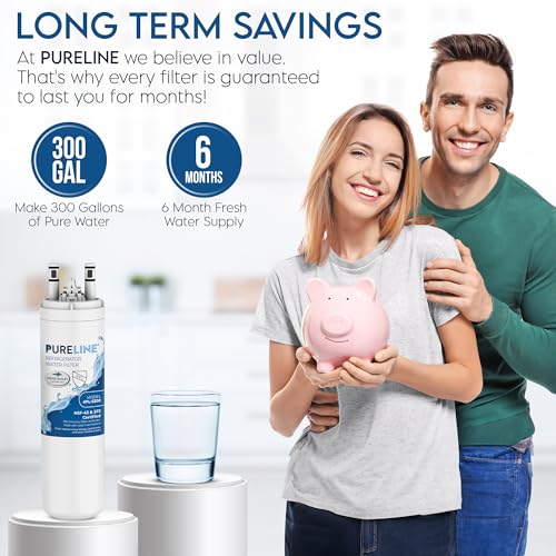 Replacement for WF3CB Refrigerator Water Filter (2 Count)
