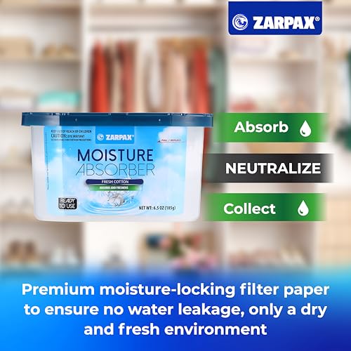 Moisture Absorber Fresh Cotton 6.5 oz (39 Ounce)