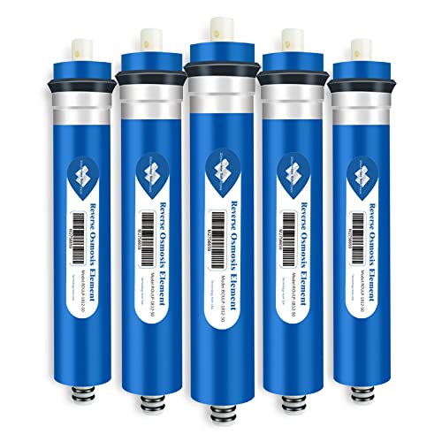 NSF ANSI 58 Certified 50 GPD Reverse Osmosis Membrane (5 Count)