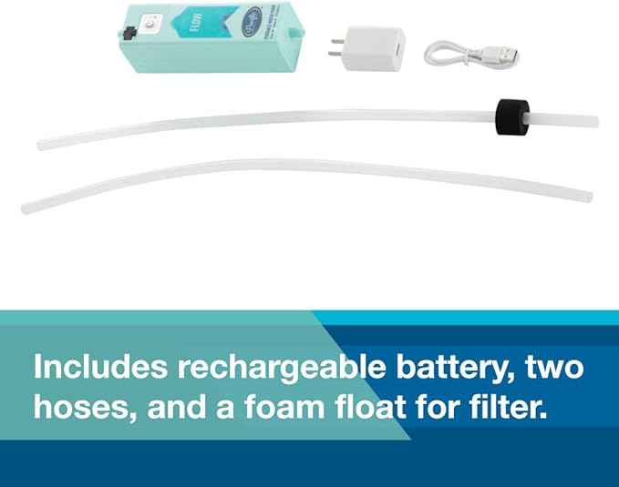 Pacific Bay Portable Automatic Pump/Water Filtration System - for Camping or Wilderness Survival - Emergency Drinking Water Survival - Indoor/Outdoor Water Filter - Must Have Hiking Supplies