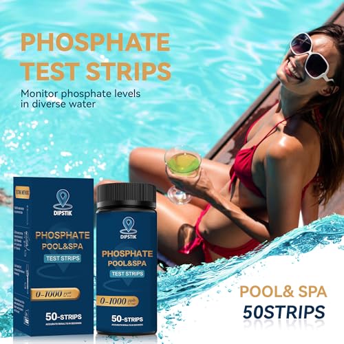 Phosphate Test Kit for Pool (50 Count)