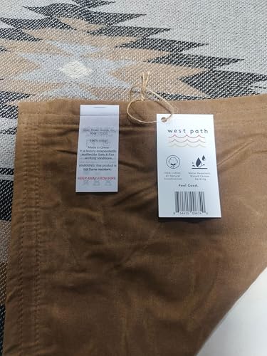 Waxed Canvas Camping Blanket & Bedroll