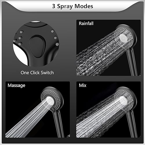 Filtered Shower Head with Handheld