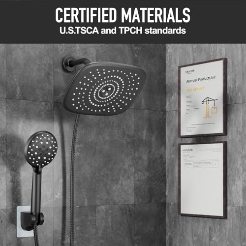 10“ Rain Shower Head with Handheld