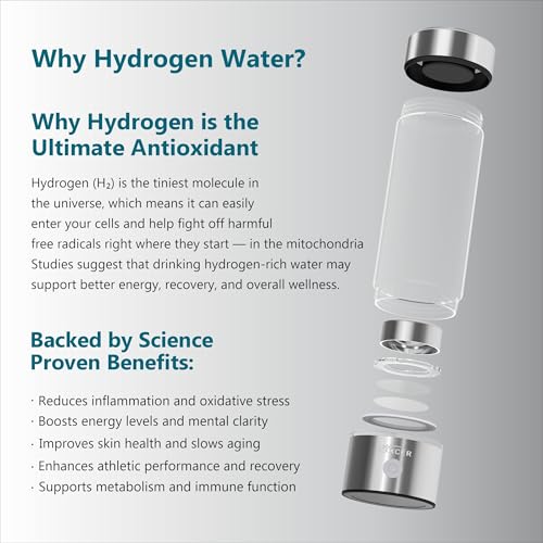 Hydrogen Water Bottle Generator