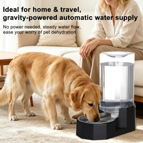 9L Lagre Gravity Dog Water Dispenser