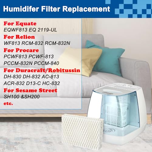 4 Pack WF813 Humidifier Filter Replacement