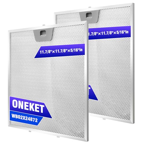 WB02X24872 Range Hood Grease Filter Replacement