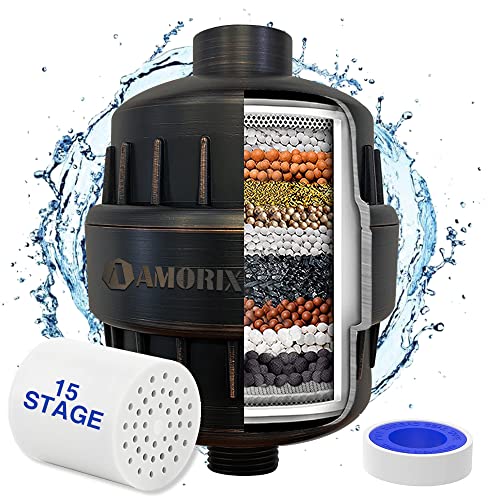 Oil Rubbed Bronze Shower Head Filter