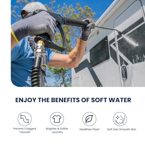 16 000 Grain Portable RV Water Softener System