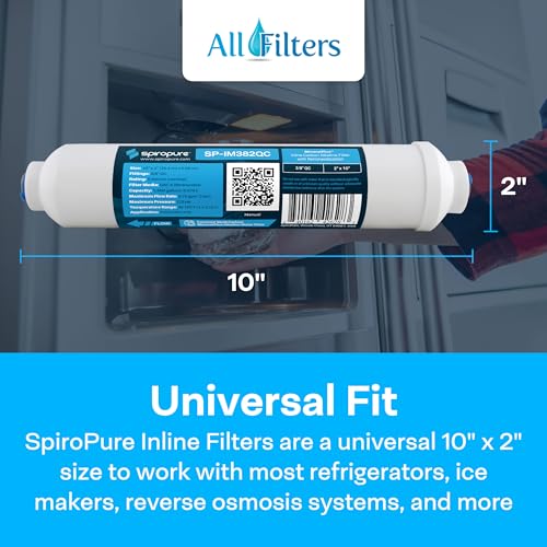 SP IM382QC Inline Alkaline Carbon Water Filter 3 (25 Count)