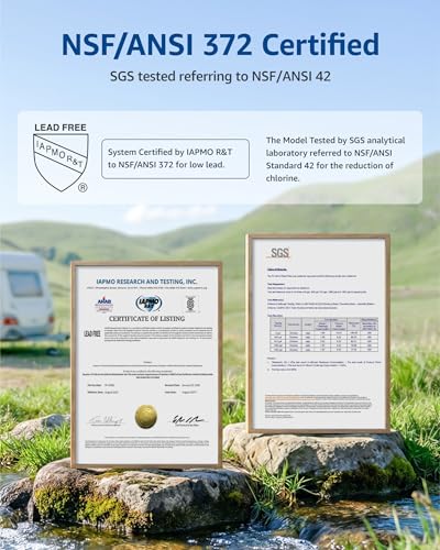 RV Inline Water Filter