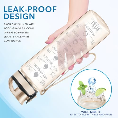 Water Bottle Leakproof BPA & Toxic Free