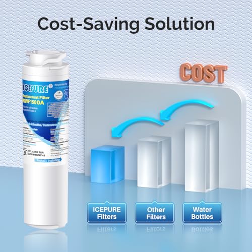 MSWF Refrigerator Water Filter Replacement for GE® MSWF (3 Count)