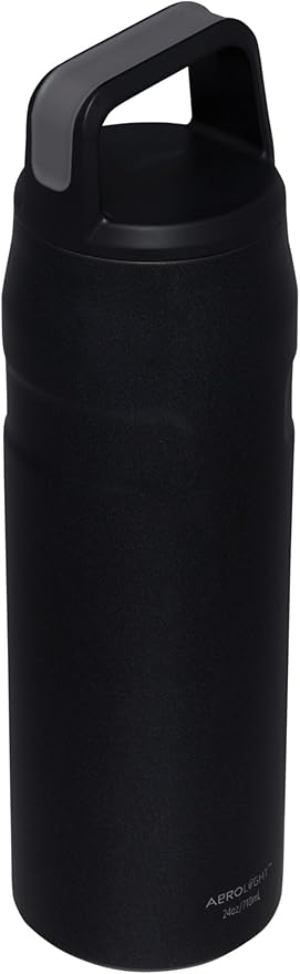 Stanley IceFlow Cap and Carry Water Bottle | Wide Mouth Twist Lid | Lightweight & Leakproof for Travel & Sports | Insulated Stainless Steel | BPA-Free