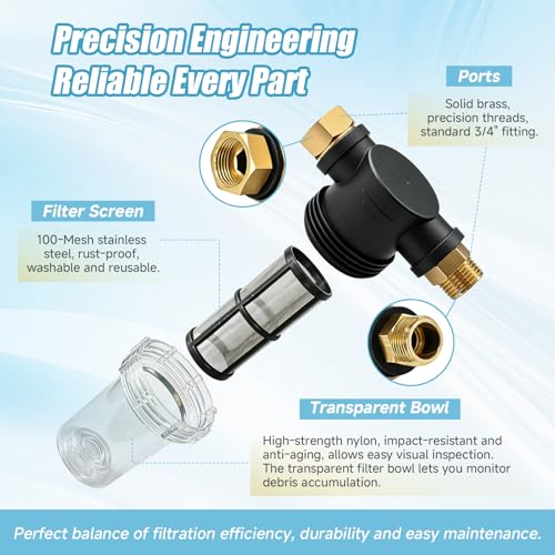 100 Mesh Water Pump Inlet Filter 3