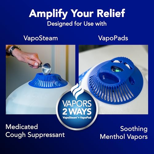 Warm Steam Vaporizer & Humidifier for Small and Medium Rooms