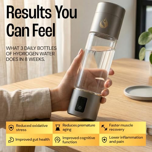Hydrogen Water Bottle Generator