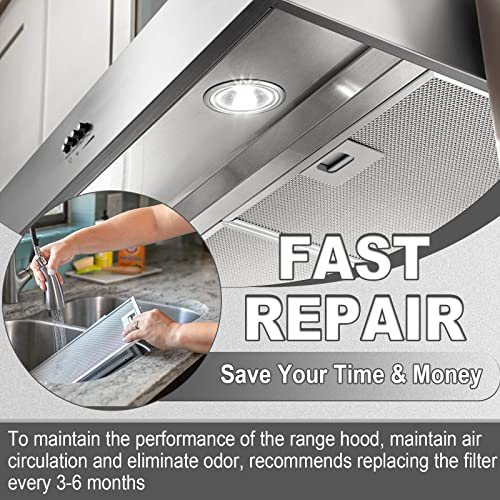 W10169961A Range Hood Vent Filters (3 Count)