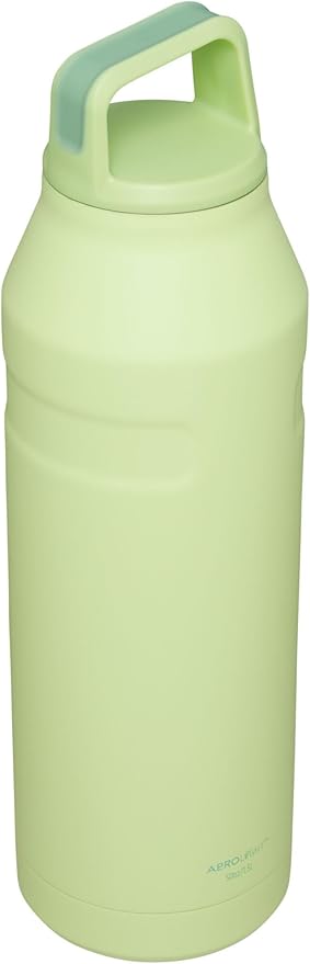 Stanley IceFlow Cap and Carry Water Bottle | Wide Mouth Twist Lid | Lightweight & Leakproof for Travel & Sports | Insulated Stainless Steel | BPA-Free
