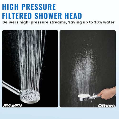 Filtered Shower Head with Handheld