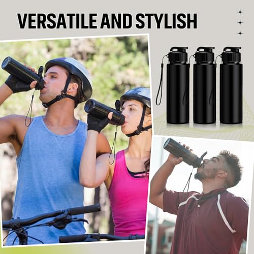 50 Pieces Reusable Plastic Water Bottles Bulk (50 Count)