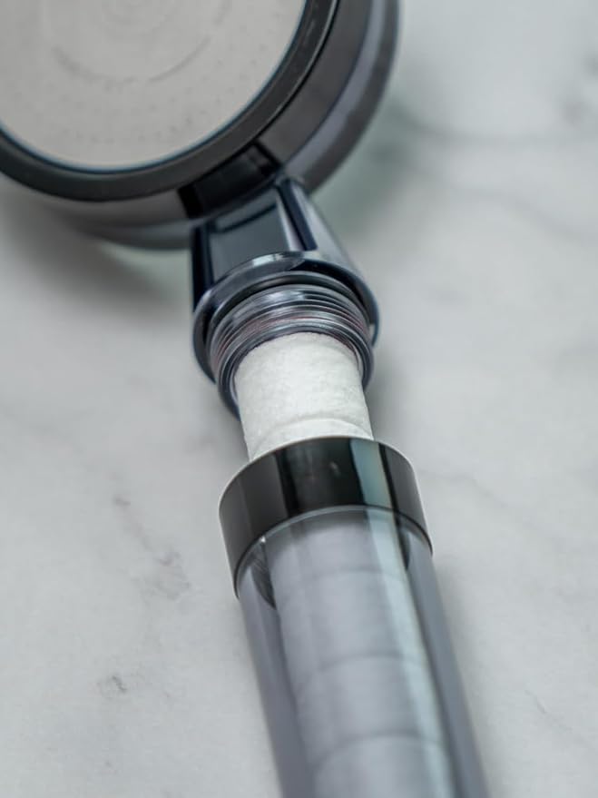 Filtered Shower Head with Carbon Filter - High Pressure Handheld Shower Head, Reduces Chlorine & Odor | DAELIM Bath, Made in Korea