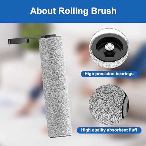 Roller Brush Replacement Compatible with Tineco S5 Vacuum Mop (9 Count)