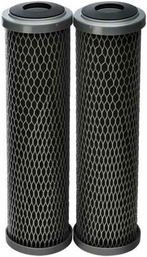 Culligan SCWH-5 Whole House Water Filter Cartridges - Standard-Duty Carbon Replacement Filter Reduces Sediment, Rust, Scale & Dirt for Clean Drinking Water or for Cooking, 15,000 Gallons, Pack of 2