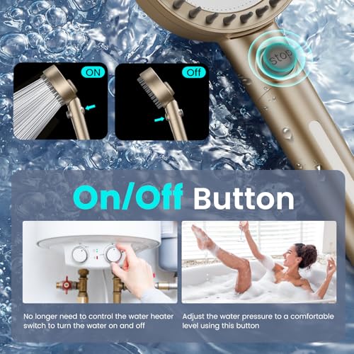 Filtered Shower Head with Handheld