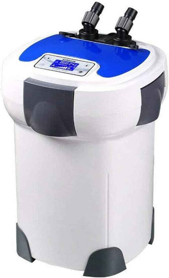 SunSun HW-3000 UV 9W 5-Stage External Canister Filter 793gph, White