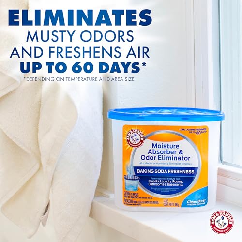 Clean Burst Moisture Absorber and Odor Eliminator Tubs (42 Ounce)
