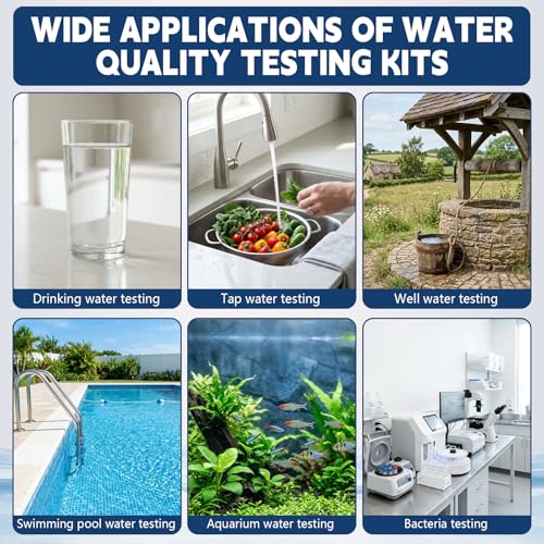 All New 23 in 1 Drinking Water Testing Kit 158 Strips (158 Count)