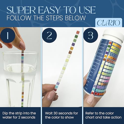 25 in 1 Water Tester for Drinking Water (100 Count)