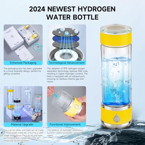 Hydrohealth Hydrogen Water Bottle Generator