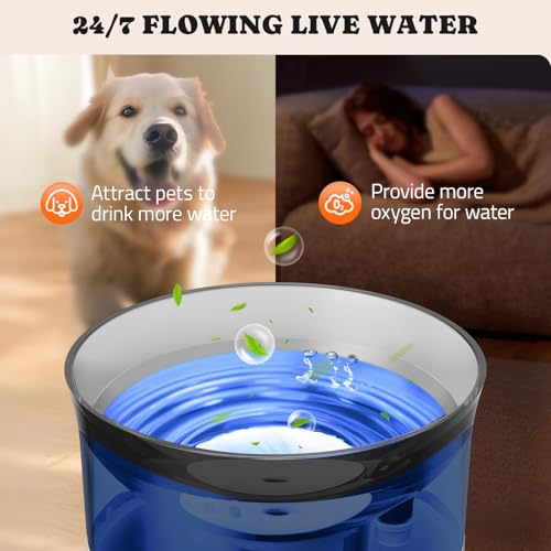 1 Gal 3.5L Dog Water Fountain