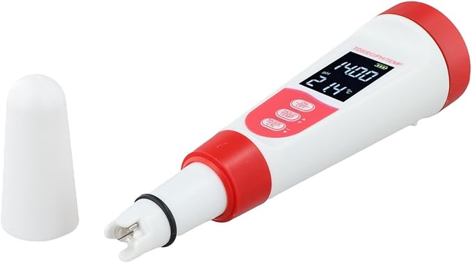 4 in 1 Digital Water Quality Tester Automatic Calibration IP67 Waterproof pH Meter for Precision-Testing
