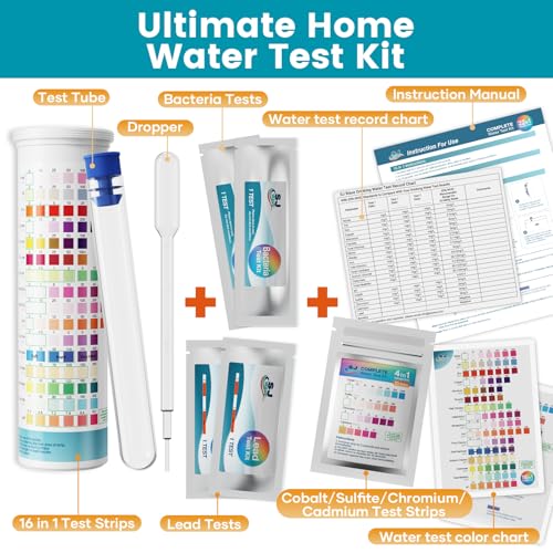 22 in 1 Water Test Kits (125 Strips)