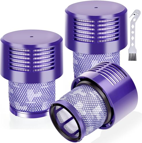 V10 Vacuum Filter Replacement for Dyson Animal Cyclone Serie (3 Count)